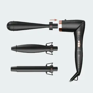 Автоматическая щипцы для завивки Bellissima 11888 — технология Warm, диаметр 2,5–3,8 см, от сети, чёрный