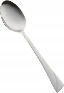 Cutlery spoons set KingHoff KH-1440 — 6-piece stainless steel glossy finish