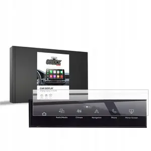Screen Protection Film GrizzGlass CarDisplay Protection for Peugeot 3008 AC Panel 2024
