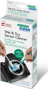 Tīrīšanas salvetes Green Clean Szpatułki Non Full Frame, 100 gab. (mitrās + sausās)