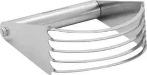 Stainless Steel Can Opener KingHoff KH-3378 — manual kitchen can opener, stainless steel construction
