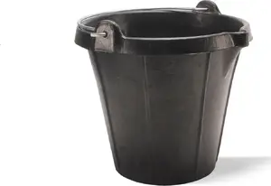 Bucket RUBI 88776 — 12L plastic construction bucket with graduated markings