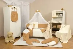 Постельное бельё 3 предм. Multitex TEDDY (медвежонок) — простыня на резинке, пододеяльник, наволочка