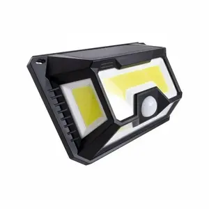 Saules LED lampa ar kustības sensoru NVOX WMC-WL6018 — 156 LED, sienas uzstādīšana