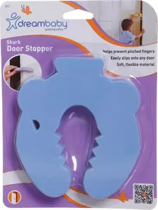 Door Stopper Cover Dreambaby Shark Door Protector DRE000155 — child safety door edge guard