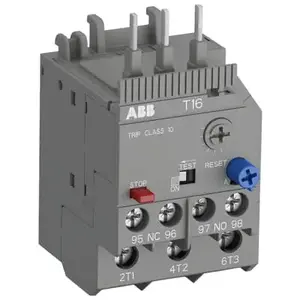 Overload protection relay ABB T16-0.23, IP20, 45×53.5×76.7 mm, 100 g