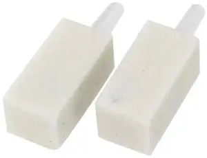 AQUA DELLA aerācijas akmens akvārijam, balts, 30×15×15 mm, 2 gab.