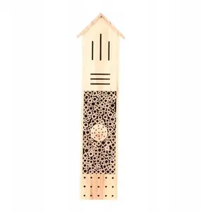 Отель для насекомых garden fun GF-12940, дерево, 20×16,5×75 см