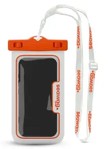 Mobile phone pouch case ZWILLING SEAWAG NEXTW5 for devices up to 17.3 cm (6.8") — Orange/White