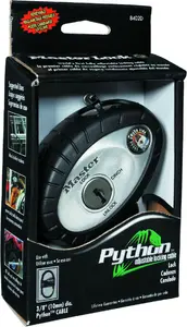 Padlock head for ride-on fastening MASTERLOCK MRL-8402EURDPF oval black-silver — attachment component
