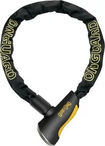 ONGUARD bicycle chain lock MASTIFF 8021 — 180 cm length, 10 mm chain, includes 5 coded keys