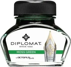 Tinte Diplomat Diplo Octopus 30 ml stikla zaļa