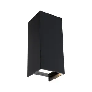 Outdoor wall lighting Paulmann Flame LED 2.8 W, aluminium housing, anthracite, 65×70×155 mm