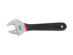 Adjustable Wrench MODECO MN-53-060 250 mm, Swedish-type with Rubber Handle