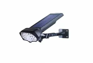 Āra LED saules lampa ar kustības sensoru NVOX WMC-WL6021 — 17 SMD diodes, kustības aktivizācija