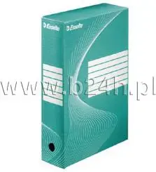 Archive Box ESSELTE Boxy 100 A4 green 100 x 245 x 345 mm
