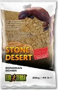 Pildviela Exo Terra Stone Desert (okera) 20 kg – terārija substrāts rāpuļiem