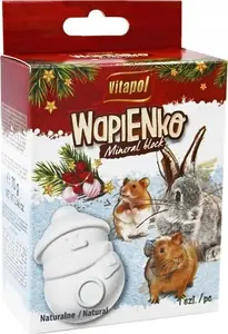 Mineral Lick Block for Rodents Vitapol ZVP-7001 — Calcium Salt Block (for small rodents)