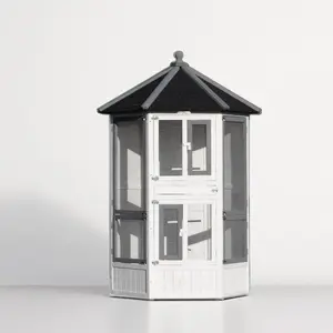 Вольер для птиц Panama Pet PP-51610 — размер 100×100×183 см, уличный/домашний вольер