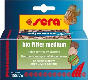 Filtrēšanas pildviela sera Siporax algovec Professional 35 g — biokartridžs pret aļģēm akvārijiem