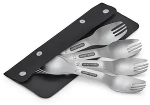 Cutlery set Ambition BB - stainless steel, 4-piece set, 5 items