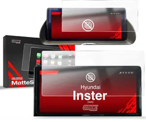 Protective Matte Film GrizzGlass CarDisplay for Hyundai Inster 10.25" (2025) 2-in-1