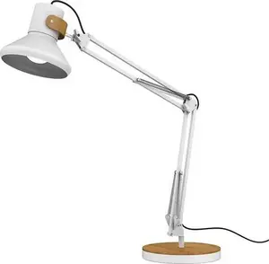 Galda lampa unilux modelis 400153645 balta — galda apgaismojums, fokusēts gaismas stars