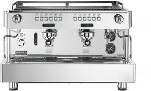 ROCKET espresso automāts RE A Timer 2 grupu nerūsējošā tērauda profesionālai lietošanai