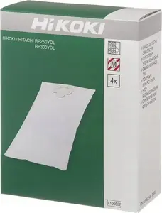 Мешки-фильтры для RP250YDL / RP300YDL пылесоса, набор 4 шт., совместимые (MPN 4100602)