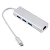 USB-C Hub RoGer AD15642 — 3× USB 3.0 + RJ45 Photo 2