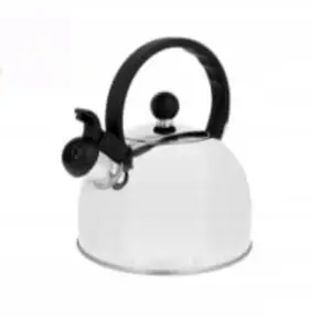 Stainless steel kettle with whistle Brunbeste BB-1433, 2 L, suitable for gas and induction