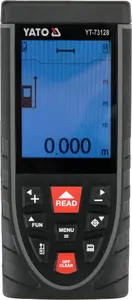 Laser distance meter TOYA YT-73128 — range up to 120 m, real-time display