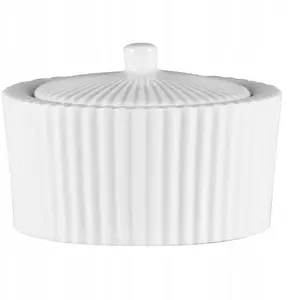 Sugar bowl Tadar SPECTRA 280 ml — glass serving container 280 ml