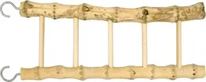 Kāpnes mājdzīvniekiem Panama Pet modelis PP-51019 — bambuss, 5 pakāpieni, pakāpiena izmērs 7 x 24,5 cm