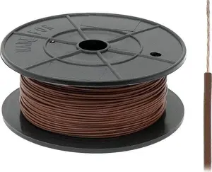 BLOW elektriskais vads 0,50 mm² brūns — modelis 73-217#