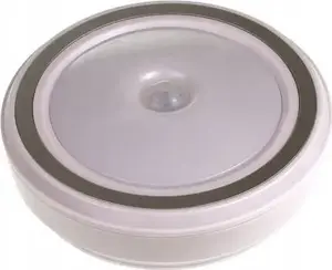 Night plug-in lamp Rum-Lux LBS-02 — battery-powered LED with motion and dusk sensor
