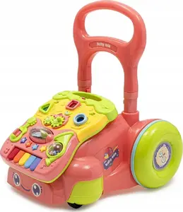 Educational Walker with Toys, KIK model Ż-BM-CHO-01-10 (pink)