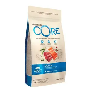 Корм для кошек Mastery Wellness CORE Adult Ocean лосось с тунцом, 1.75 кг, беззерновой, для взрослых