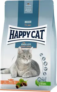 Dry Cat Food Happy Cat Indoor Atlantic Salmon 300 g — adult indoor cats