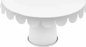 Cake and Pastry Stand Brunbeste BB-2726, 22 cm, White