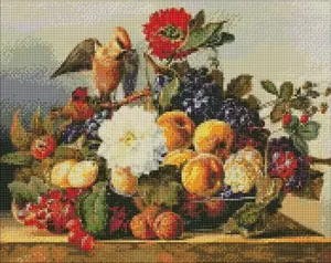 Norimpex diamond painting with frame 40x50 cm – diamond mosaic picture, model AMO7393