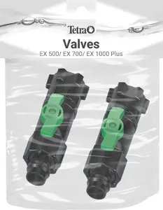 Tetra vārsti EX500/700/1000 Plus akvārijiem – rezerves vārsti ārējiem filtriem