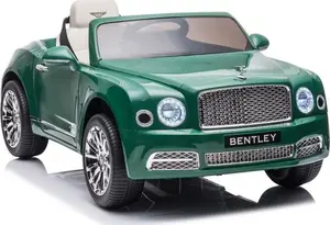 Детский электромобиль lean cars Bentley Mulsanne — на аккумуляторе, зелёный
