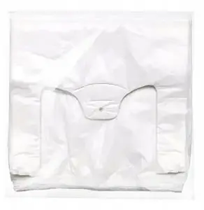 Plastic shopping bag Staples SARANTIS HDPE 25×6×45 cm, 11 μm, 180 pcs, white