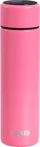 Termopudele NOVEEN TB2116X 280 ml LED rozā matēta, izolēta ceļojumu pudele, 0,3 kg