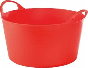 UN elastīgs atkritumu spainis Flexi sarkans 14 L