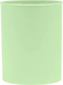 Pen holder Donau LIFE round pastel, green, 95×75 mm