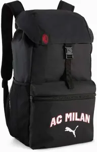 Mugursoma PUMA AC Milan Culture 092448-01 — ar kluba dizainu, paredzēta ikdienas lietošanai