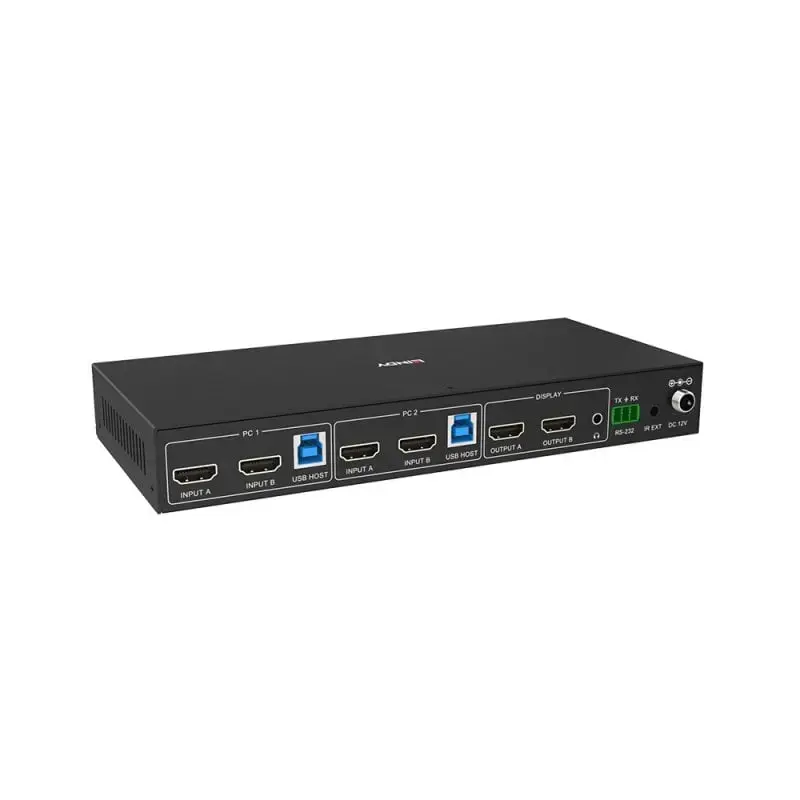 ATEN KVM 2-port Dual Head HDMI 4K60 USB 3.0 Photo 2