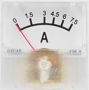 Clamp-type analog ammeter/power meter BLOW 51-507 — mini, 7.5 A, side clamp